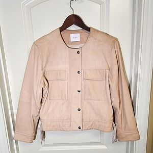 Parker‎ 100% Lamb Leather Tan Suede Jacket MP?